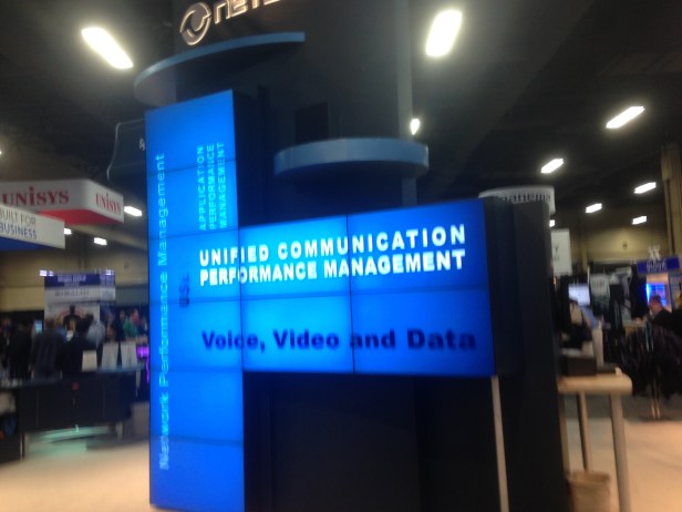 Some booths are built out of displays